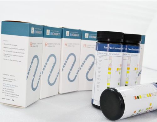 Striscia analitica per malattie renali - URS-10F - Bioway Biological Technology Co.,Ltd - di infezione delle vie urinarie / per malattie infettive / di pH