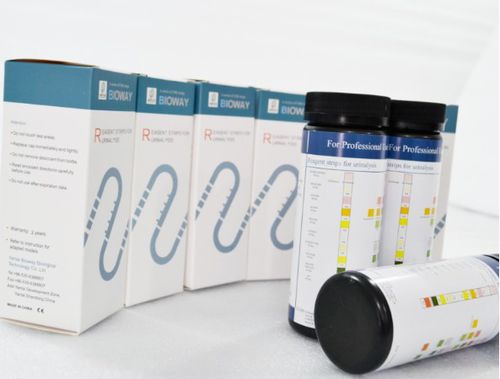 Striscia analitica per malattie renali - URS-10H - Bioway Biological Technology Co.,Ltd - di infezione delle vie urinarie / per malattie infettive / di pH