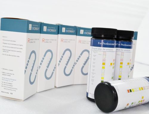 Striscia analitica per malattie renali - URS-10V - Bioway Biological Technology Co.,Ltd - di infezione delle vie urinarie / per malattie infettive / di pH