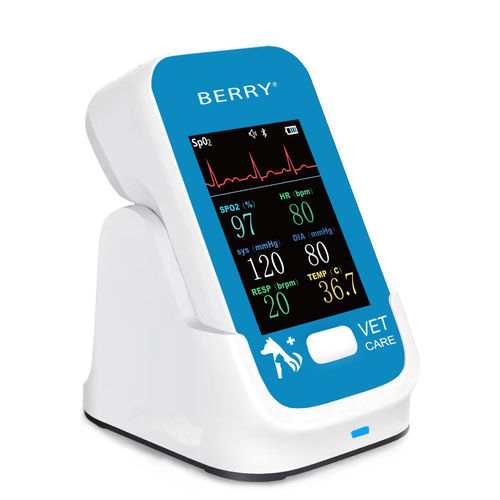 Monitor paziente veterinario - AM6200 - Shanghai Berry Electronic Tech Co.,Ltd - portatile / compatto / ECG