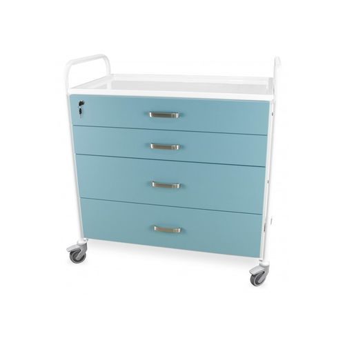 Carrello ospedaliero - JUVW5 - Juventas - di trasporto / multifunzione / 4 cassetti