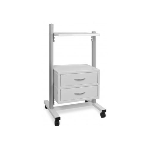 Carrello medico - STA 02 - Juventas - di trasporto / in alluminio / 2 cassetti