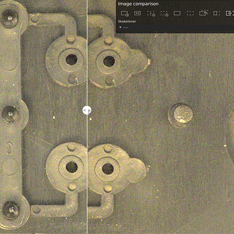 Software per microscopi digitali - 306006 Image comparison app - Tagarno - di controllo qualità