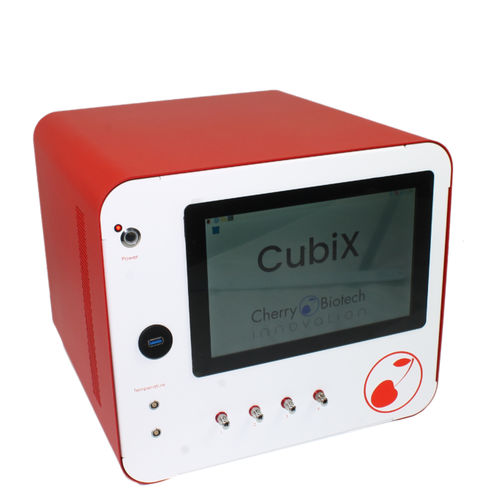 Unità di controllo microfluidica - CubiX - CherryBiotech - di temperatura / di portata / di pH