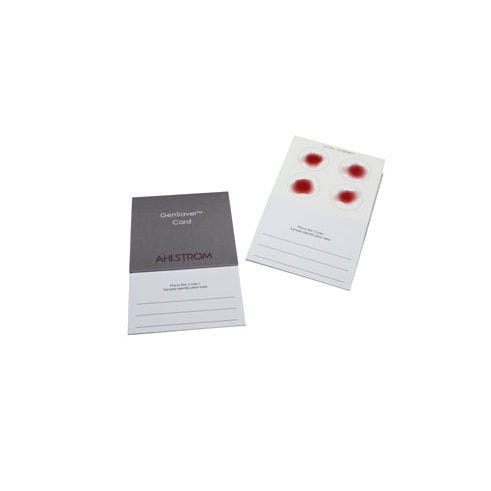 FTA card da laboratorio - GenSaver - GenTegra - di sangue / di saliva / per DNA
