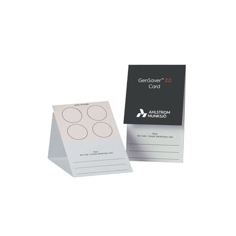 FTA card per medicina legale - GenSaver 2.0  - GenTegra - di saliva / per DNA