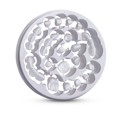 Materiale odontoiatrico in zircone - BruxZir® Esthetic - Glidewell Direct - di fresatura / bianco
