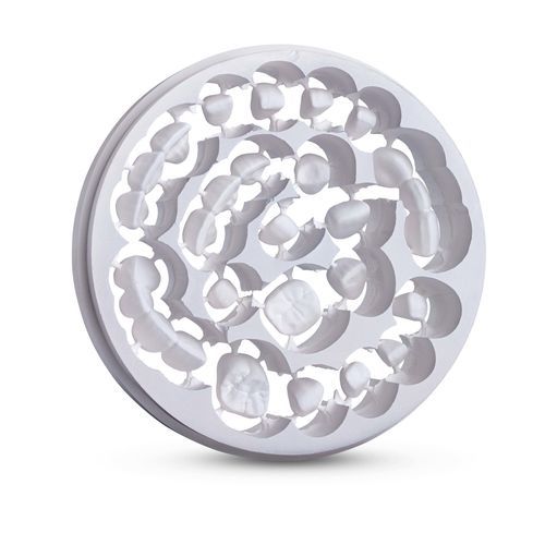 Materiale odontoiatrico in zircone - BruxZir&reg; Esthetic - Glidewell Direct - ZrO2 / in diossido di zirconio / per ponti dentali