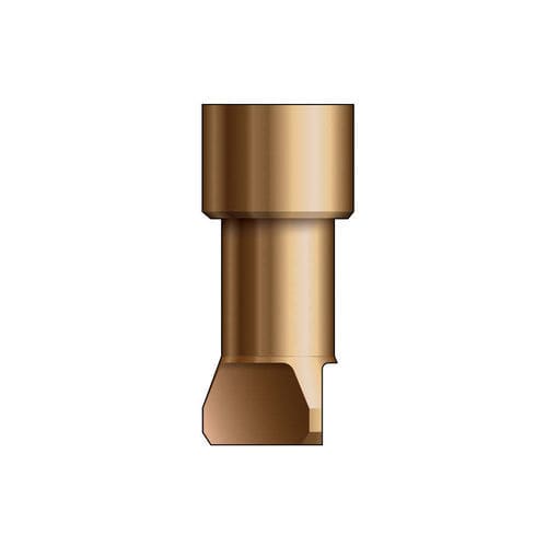 Analogo di impianto dentale in titanio - HT&trade; - Glidewell Direct - dritto / per laboratorio odontotecnico / CAD CAM