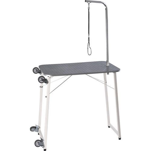 Tavolo per toelettatura elevabile - JP-03e - EVG - EdenVetGroom - manuale / pieghevole
