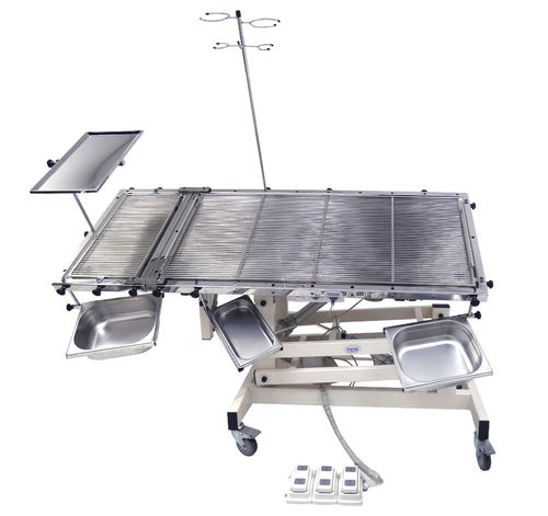 Tavolo operatorio veterinario elettrico - VE3D-01e - EVG - EdenVetGroom - per animali di grossa taglia / per animali da compagnia / ad altezza regolabile