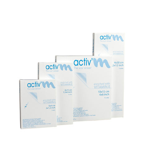 Cerotto in poliuretano - Activ’M 4*5 - M-Technologies - in silicone / elastico / trasparente