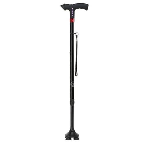 Bastone da passeggio con impugnatura a T - JL9275L - Jianlian Homecare Products - quadripode / antiscivolo