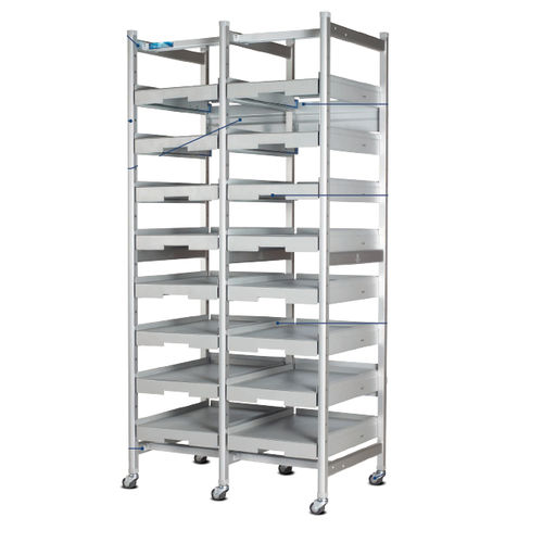 Armadio per strumenti - Modu-Max CTS - DSI  - per ospedale / con ripiano / con rotelle