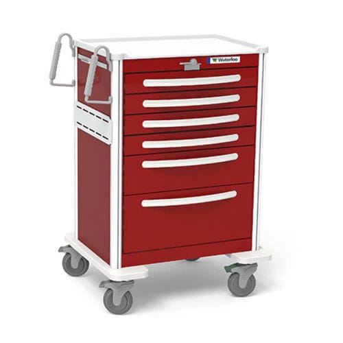 Carrello di emergenza - DSI  - per uso generale / in alluminio / in plastica