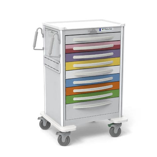 Carrello pediatrico - DSI  - di emergenza / per uso generale / in alluminio