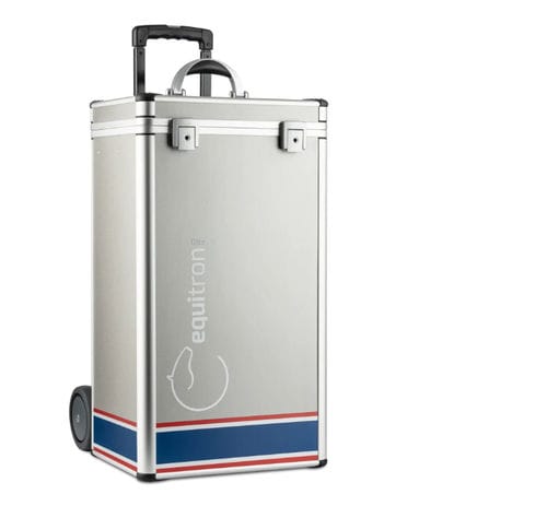Elettrostimolatore veterinario per equini - EQUITRON-PRO 2.0 - Healthfactories Bio-Tech GmbH - con rotelle