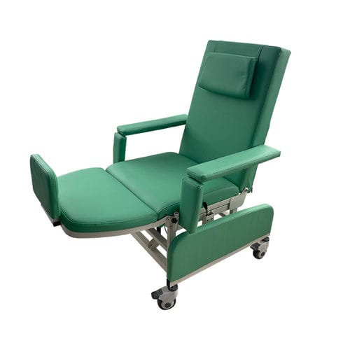 Poltrona per emodialisi manuale - AG-KLS01  - Jiangsu Aegean Technology - a 4 sezioni / con rotelle