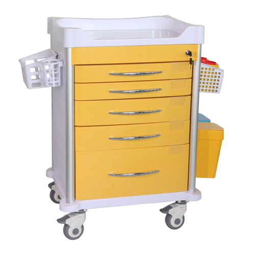 Carrello medico - AG-P8-M - Jiangsu Aegean Technology - per uso generale / multifunzione / in plastica