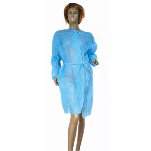 Camice per visitatore unisex - AG-DIG01 - Jiangsu Aegean Technology - monouso / blu