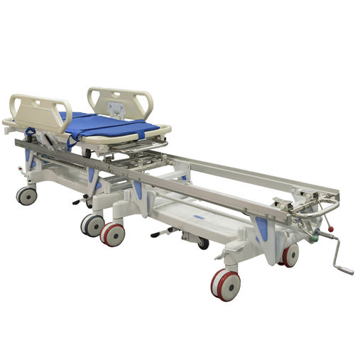 Barella con carrello da trasporto - AG-HS003  - Jiangsu Aegean Technology - per terapia intensiva / per blocco operatorio / manuale