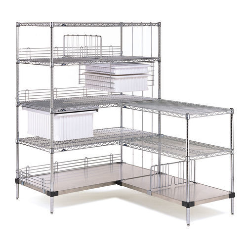 Scaffalatura modulare - Super Erecta - WEPPES Solutions - con struttura aperta