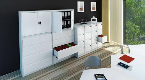Armadio contenitore - F814508F78DCE156162B3D776871C368 - WEPPES Solutions - con sportello / con cassetti / modulare