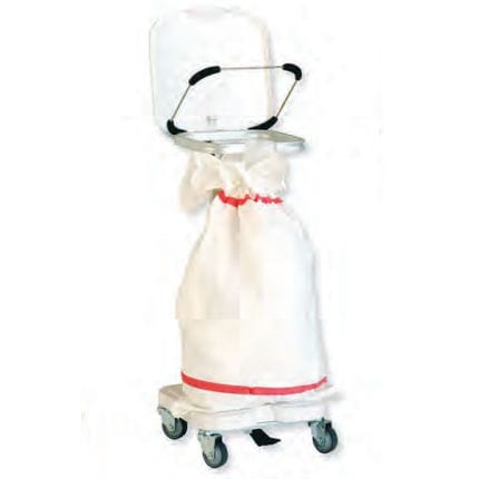 Carrello portabiancheria di pulizia - AISY-BAG 1 - WEPPES Solutions - per biancheria / 1 sacco