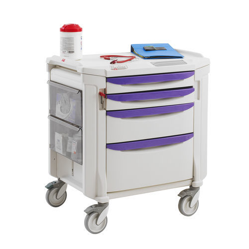 Carrello medico - Flexline® - WEPPES Solutions - di trasporto / per trattamenti / di pulizia