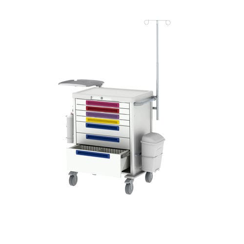 Carrello ospedaliero - JETCART - WEPPES Solutions - di emergenza / per strumenti / per apparecchio