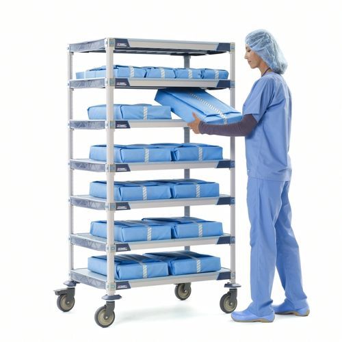 Scaffalatura modulare - MetroMax - WEPPES Solutions - mobile / con struttura aperta / antibatterica