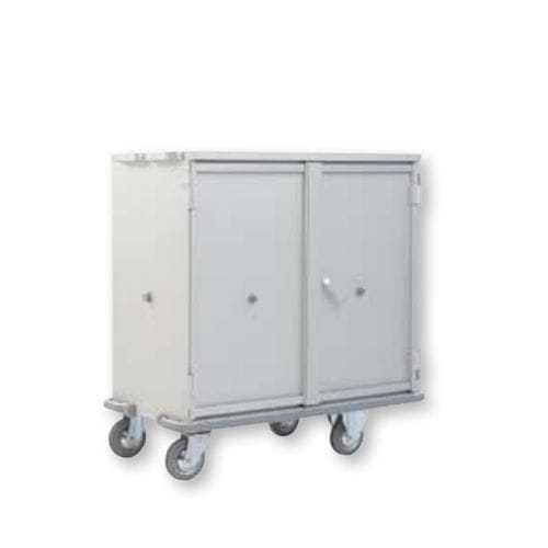 Carrello portabiancheria medico - AISY-TRANS - WEPPES Solutions - da trasporto / con ripiano / con impugnatura