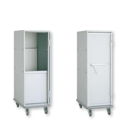 Carrello portabiancheria medico - 41217 - WEPPES Solutions - 2 ripiani