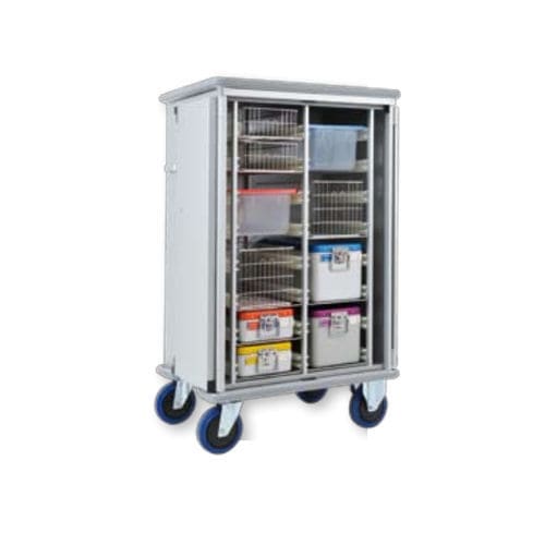Armadio di sterilizzazione - 3162 CR - WEPPES Solutions - per strumenti / per ospedale / con sportello battente
