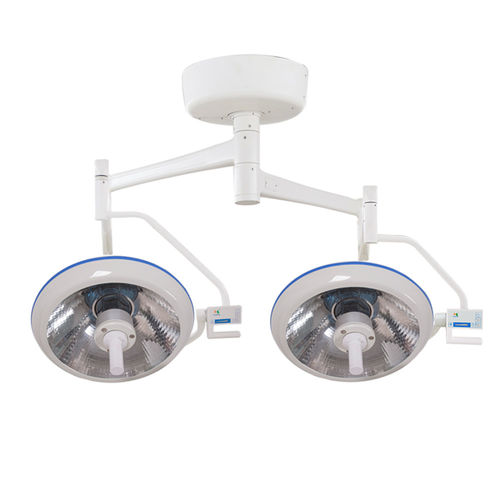 Lampada scialitica a soffitto - KD500/500 - Nanchang Micare Medical Equipment - alogena / odontoiatrica / 2 bracci