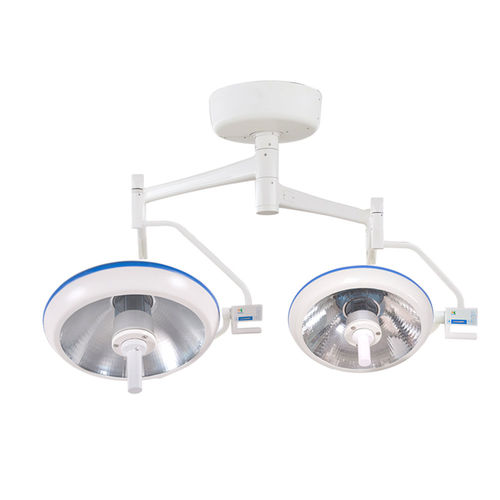 Lampada scialitica a soffitto - KD700/500 - Nanchang Micare Medical Equipment - alogena / odontoiatrica / 2 bracci