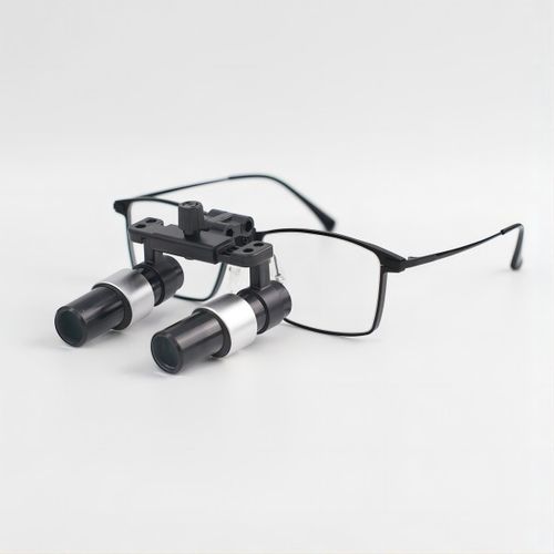 Occhiali binoculari con montatura - PKYM-500X - Nanchang Micare Medical Equipment - con sistema ribaltabile