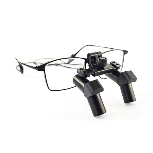 Occhiali binoculari con montatura - Ergo-4.5X - Nanchang Micare Medical Equipment - con sistema ribaltabile