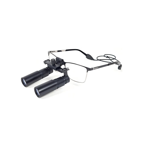 Occhiali binoculari con montatura - PKHM-600X - Nanchang Micare Medical Equipment - con sistema ribaltabile