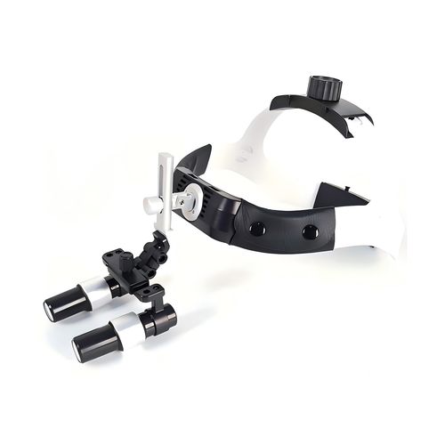 Occhiali binoculari con archetto - PKYH-500X - Nanchang Micare Medical Equipment - con sistema ribaltabile