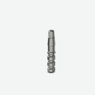 Analogo di impianto dentale in acciaio inossidabile - PP1-0002 - TAG Dental - interno / dritto