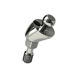 Pilastro dentale per impianto in titanio - PO1-0042 - TAG Dental - sferico / conico interno / angolare
