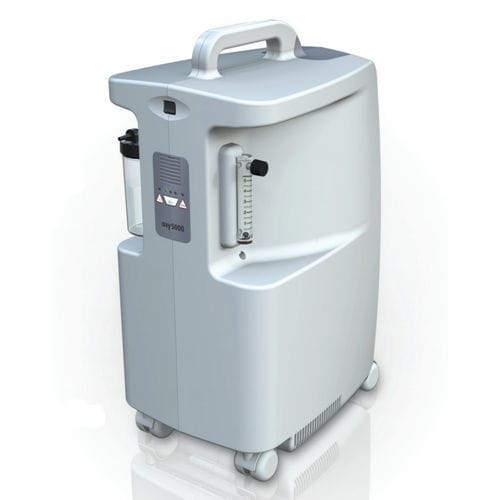 Concentratore di ossigeno medico - oxy 5000 - Bitmos GmbH - con rotelle