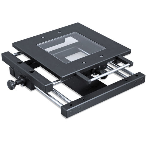 Tavola di guida per microscopio - 100-GS100-02 - OPTO Germany - manuale / lineare / compatta