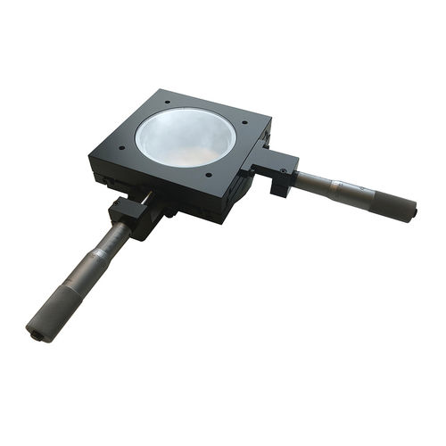 Tavola di guida per microscopio - 100-MS50-GAN - OPTO Germany - manuale / lineare / compatta