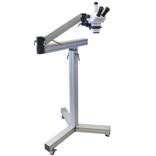 Braccio portastrumenti per microscopio operatorio - 043-603020  - OPTO Germany - articolato / su carrello