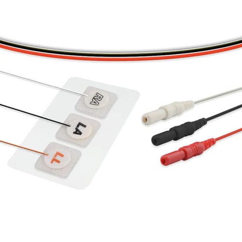 Elettrodo ECG di monitoraggio - V0014-C0243I - Med-link Electronics Tech - monouso / radiotrasparente