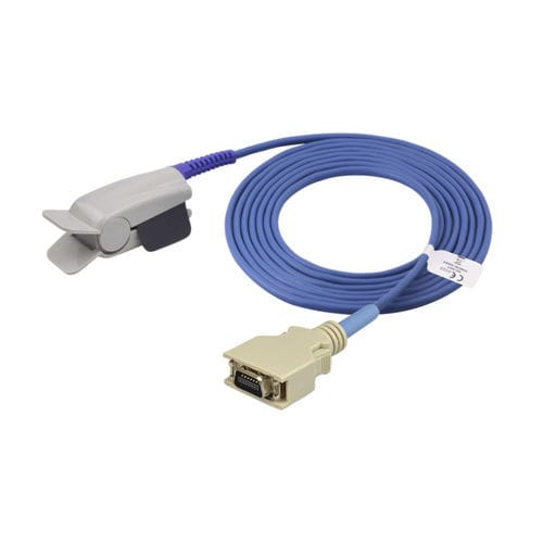 Sensore SpO2 da dito - 110 - Med-link Electronics Tech - riutilizzabile