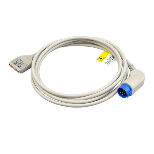Cavo ECG DIN - EC419-4I - Med-link Electronics Tech - 4 cavi / riutilizzabile