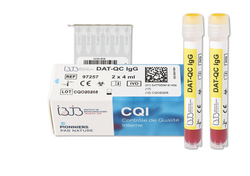 Reagente di controllo qualità - DAT-QC  - Institut de Biotechnologies Jacques Boy - per ematologia / per immunologia / da laboratorio